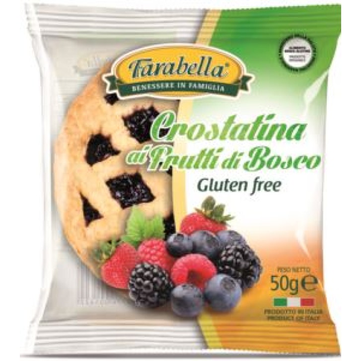 Farabella Senza Glutine Crostata Gusto Frutti di Bosco 50 grammi