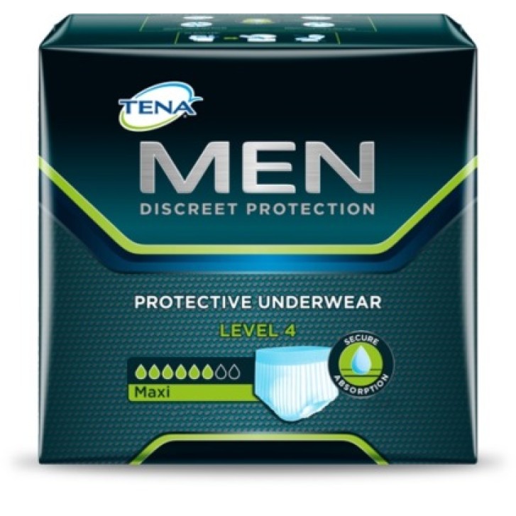 Tena Men Premium Fit Protective Underwear Livello 4 Taglia M 10 Pezzi