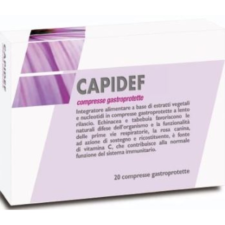 Capidef 20 Compresse - Integratore Difese Immunitarie