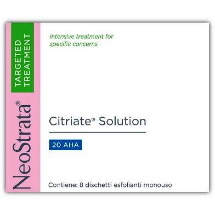 Neostrata Citriate Solution 8 Dischetti Esfolianto Monouso