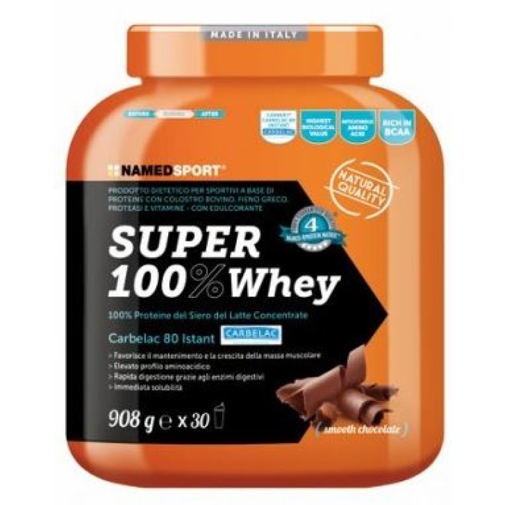 Named Sport Super 100% Whey Smooth Choco 2Kg - Integratore Alimentare