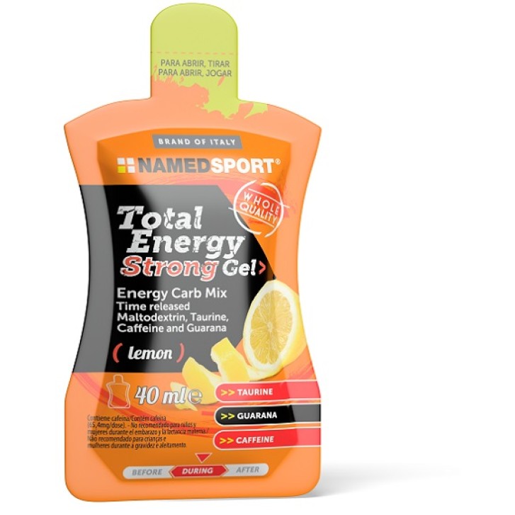 Named Sport Total Energy Strong Gel Lemon 40 ml