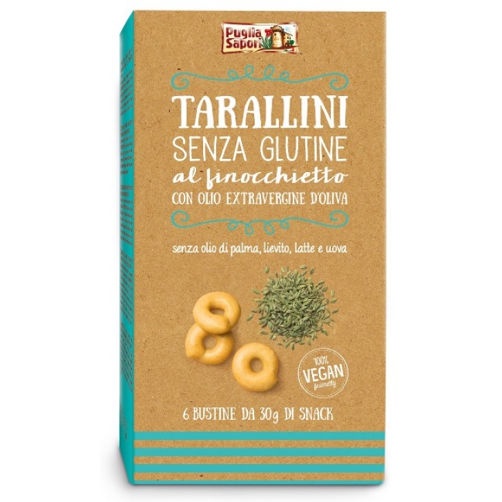Puglia Sapori Tarallini Finocchietto 180 grammi