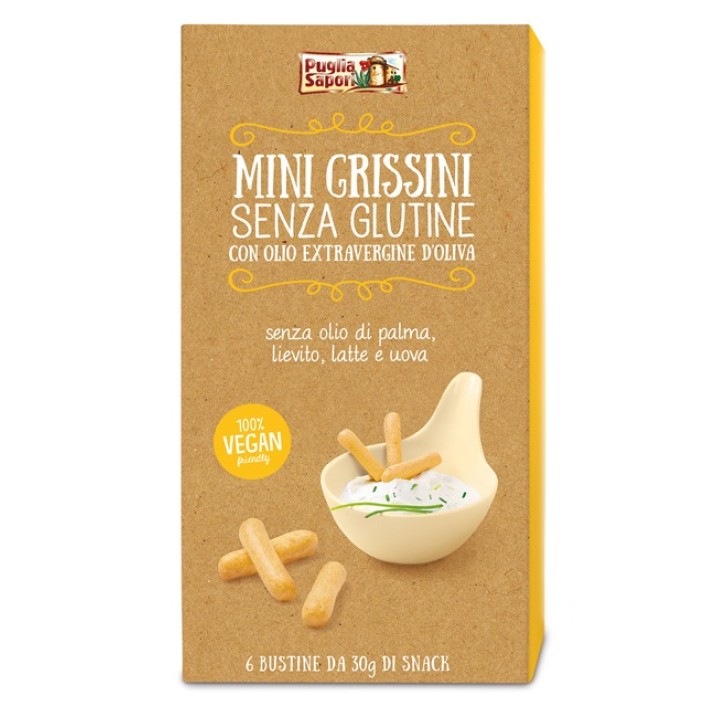 Puglia Sapori Mini Grissini 180 grammi