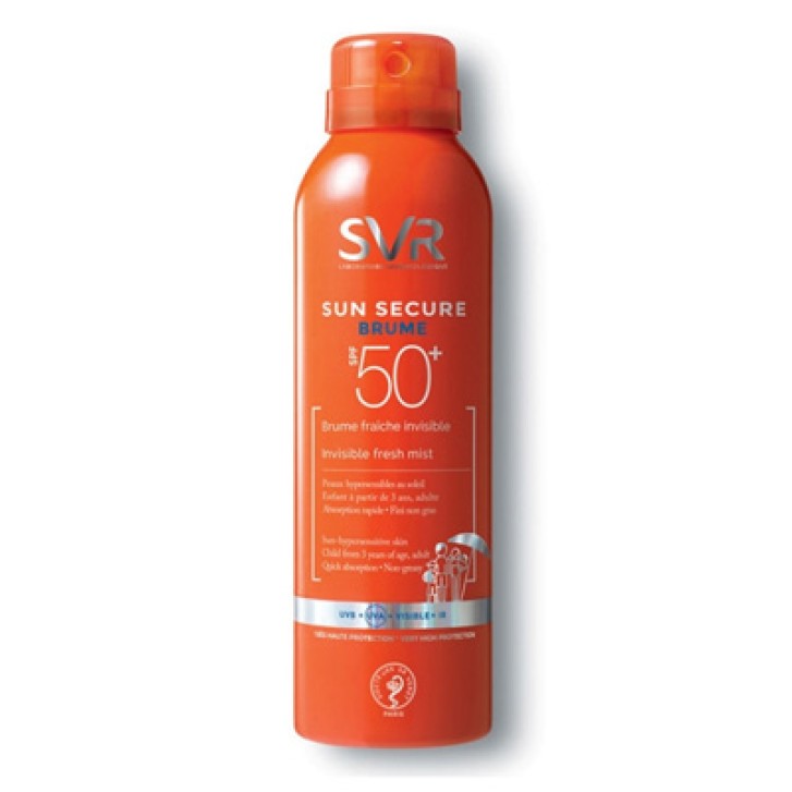 SVR Sun Secure Brume Spray Solare Anti-Age Viso e Corpo 200 ml
