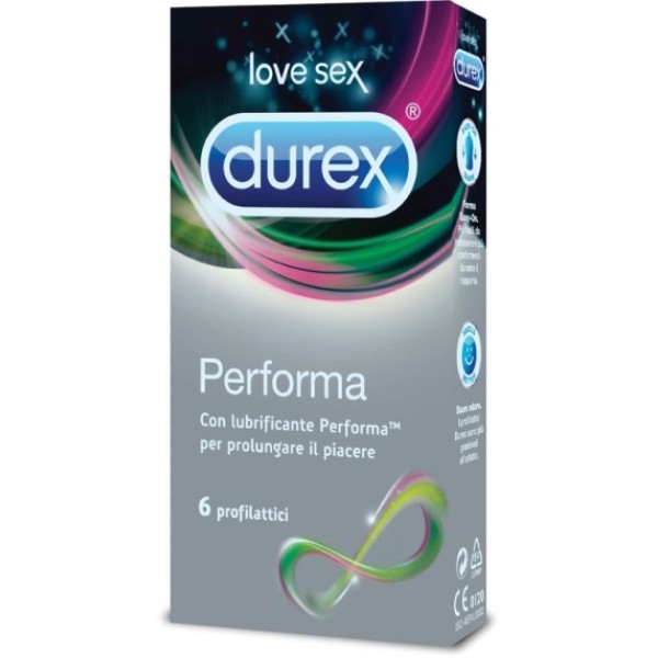 Durex Performa 6 Preservativi Ritardanti