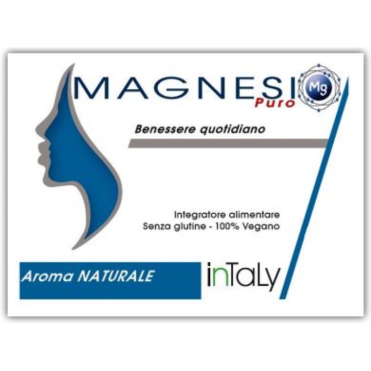 Magnesio Puro Aroma Naturale 300 grammi - Integratore Sali Minerali