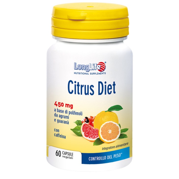 Longlife Citrus Diet 60 Capsule - Integratore Controllo Peso