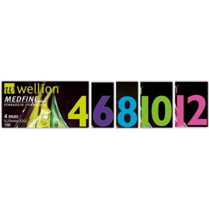Wellion Medfine 6 Ago per Penna G31 100 pezzi