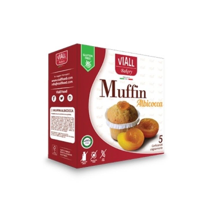 Viall Muffin Albicocca 200 grammi