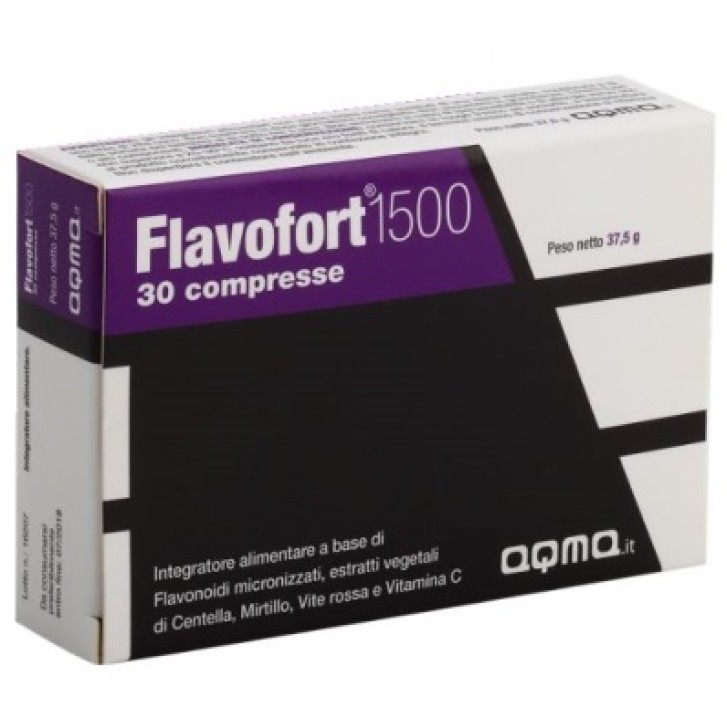 Flavofort 1500 30 Compresse - Integratore Alimentare