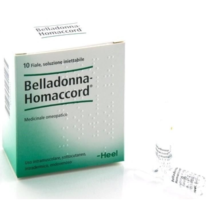 Guna Heel Belladonna Homaccord 10 Fiale - Rimedio Omeopatico