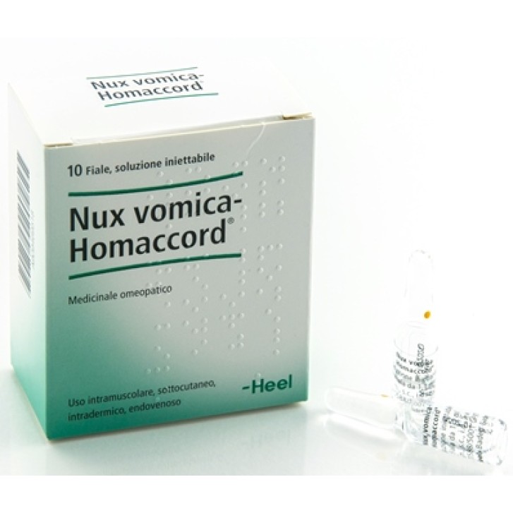 Guna Nux Vomica - Homaccord 10 Fiale - Rimedio Omeopatico
