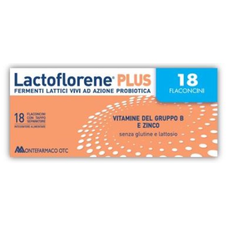 Lactoflorene Plus 18 Flaconcini - Integratore Fermenti Lattici