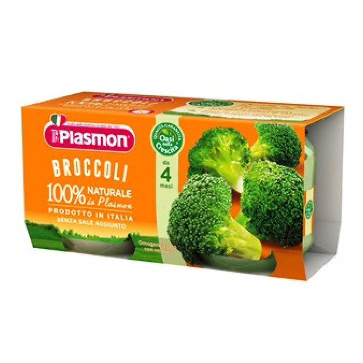 Plasmon Omogeneizzato Broccoli 2 x 80 grammi