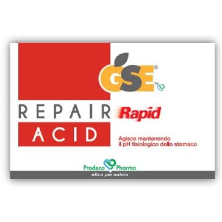Gse Repair Rapid Acid 36 Compresse - Integratore Bruciore e Reflusso