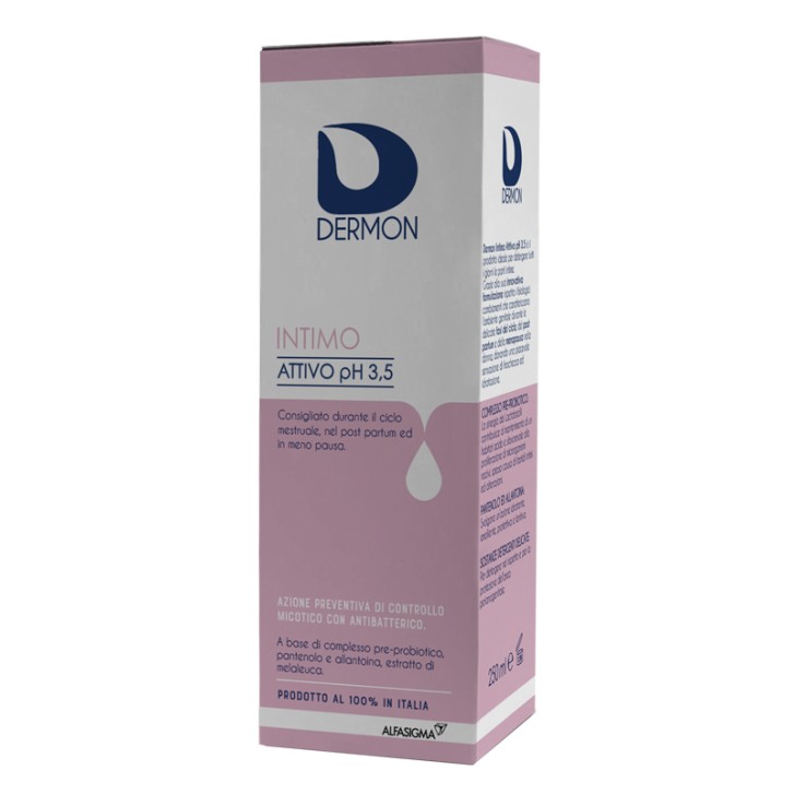Dermon Detergente Intimo Attivo PH 3,5 Azione Preventiva 250 ml