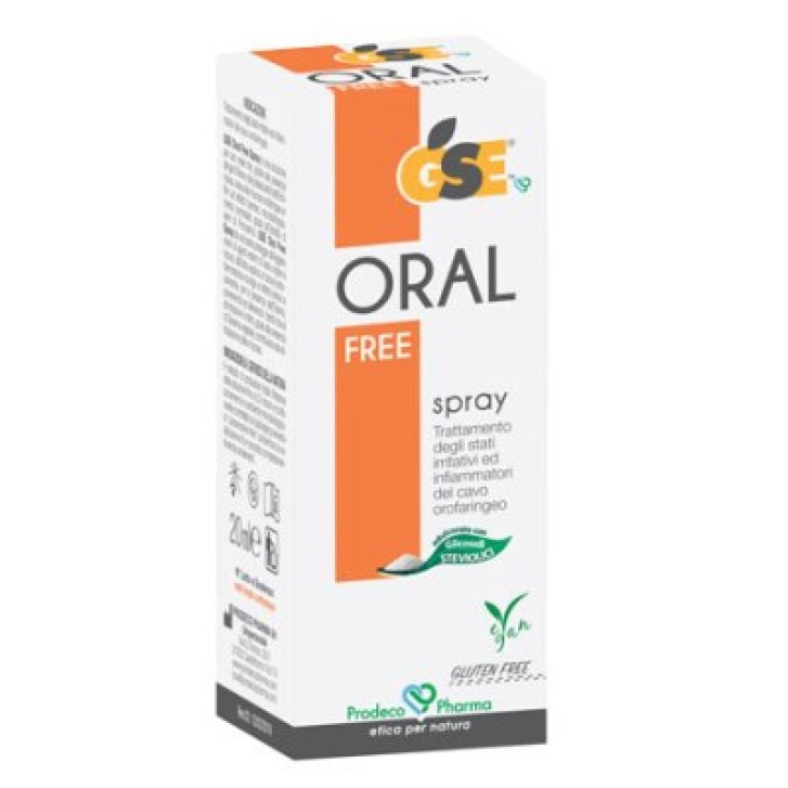 Gse Oral Free Spray 20 ml - Integratore Alimentare