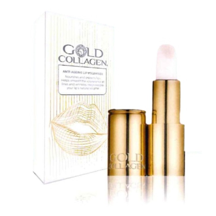 Gold Collagen Anti Ageing Lip Volume Stick Labbra