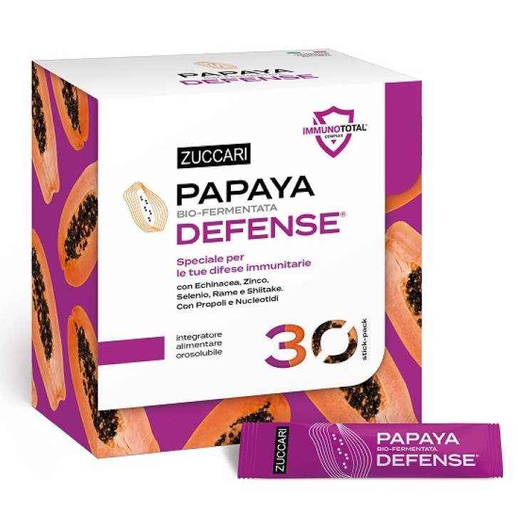 Zuccari Papaya Defense 30 Bustine - Integratore Alimentare