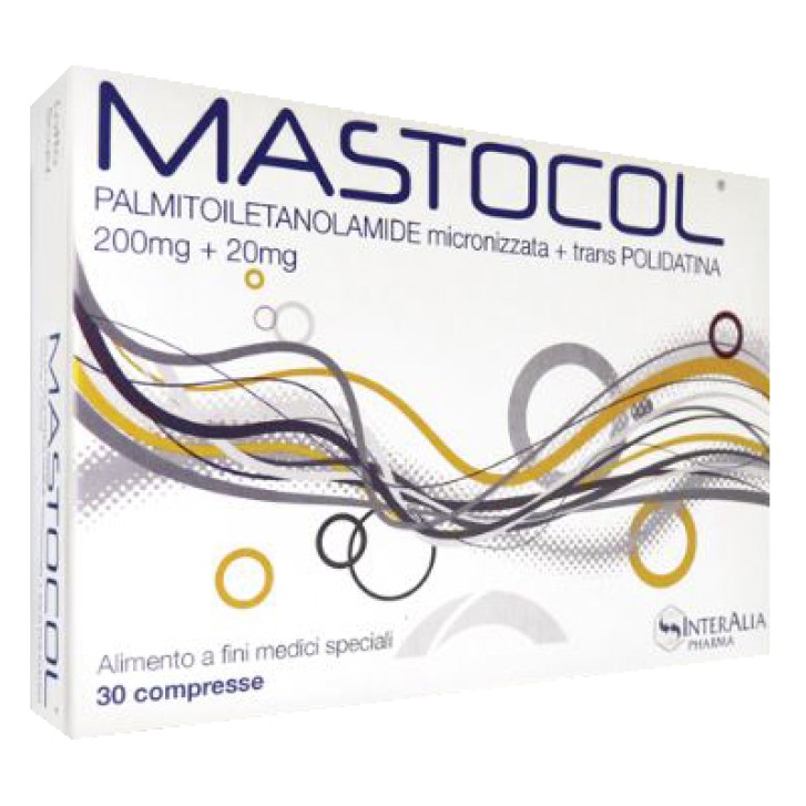 Mastocol 200 mg + 20 mg 30 Compresse - Integratore Alimentare