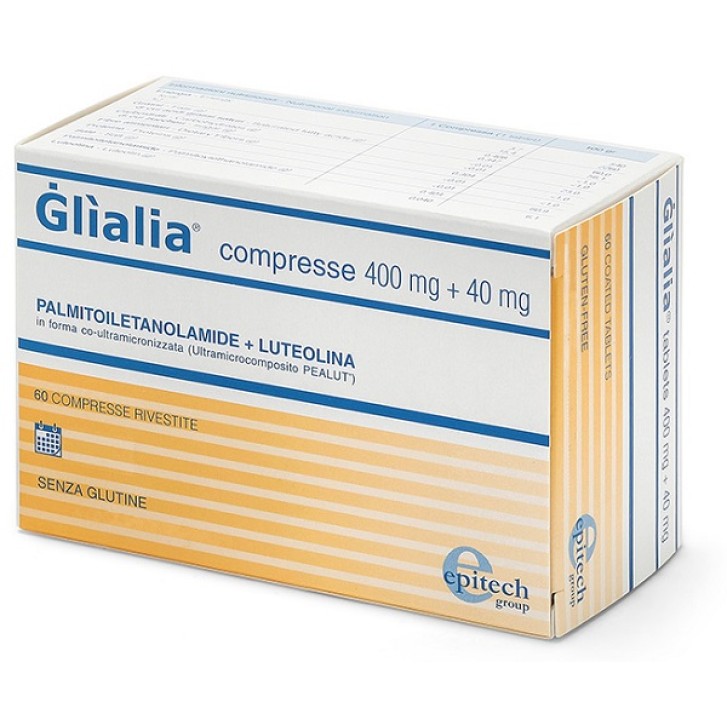 Glialia 400 mg + 40 mg 60 Compresse - Integratore Disturbi Neurologici