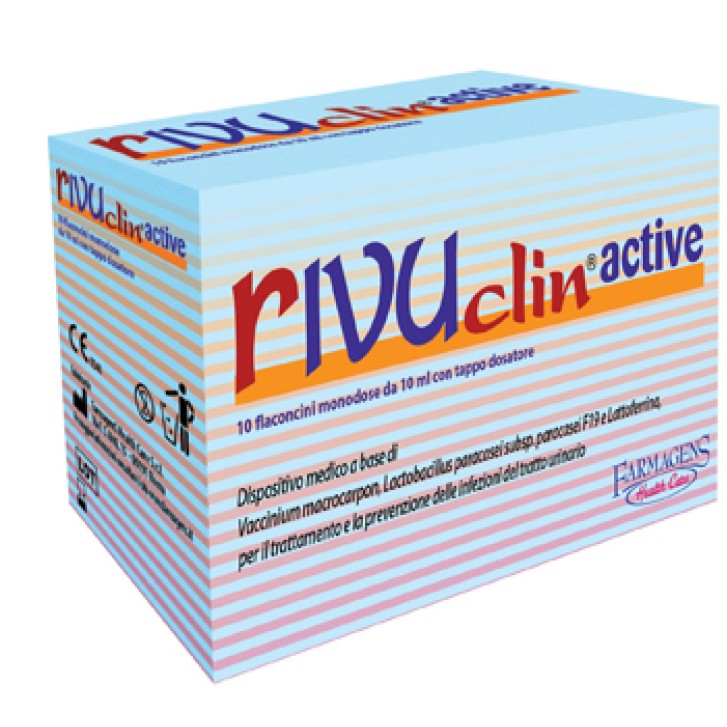 Rivuclin Active 10 Flaconcini - Integratore Alimentare