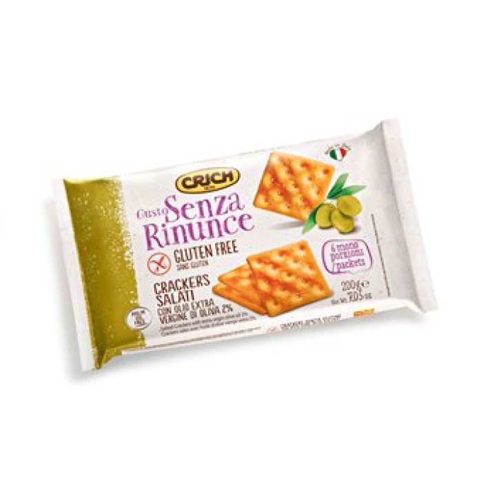 Gusto Senza Rinunce Crackers 200 grammi