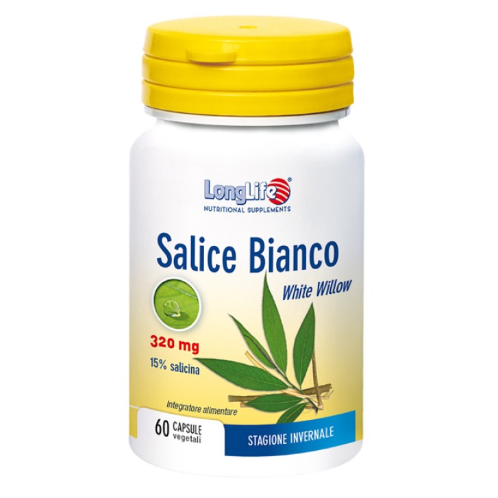 Longlife Salice Bianco 60 Capsule - Integratore per Stagione Invernale