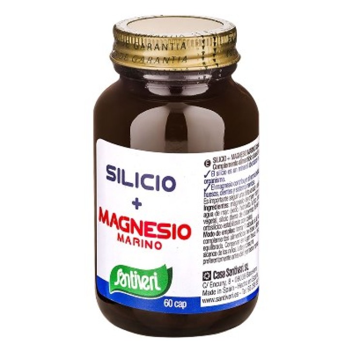 Silicio + Magnesio Marino 60 Capsule - Integratore Benessere dell'Organismo