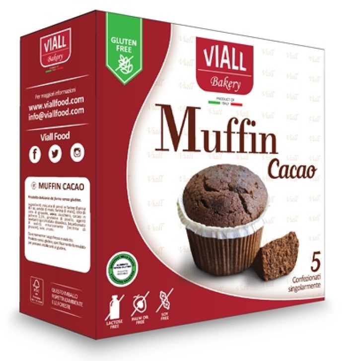 Viall Muffin Cacao 5 x 35 grammi