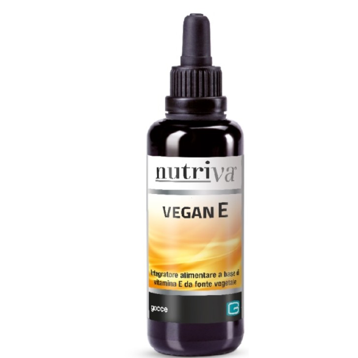 Nutriva Vegan E Gocce 30 ml - Integratore Vitamina E