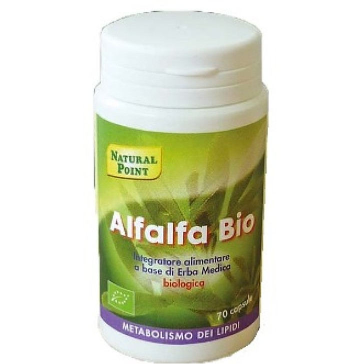 Natural Point Alfalfa Bio 70 Capsule - Integratore Alimentare