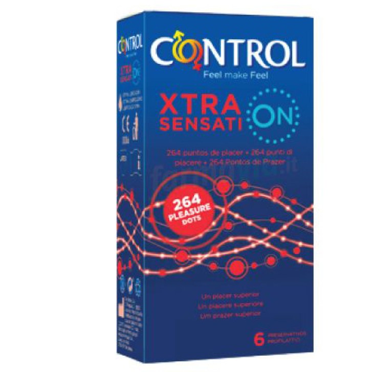 Control Xtra Sensation 6 Profilattici