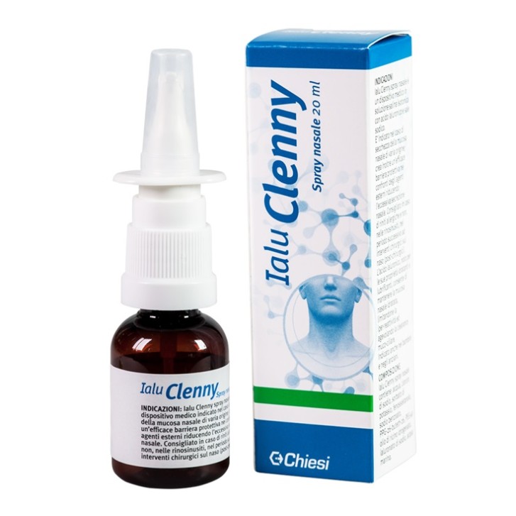 Ialu Clenny Spray Nasale Soluzione Isotonica con Acido Ialuronico 20 ml
