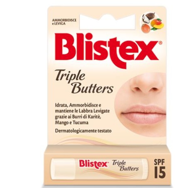 Blistex Triple Butters Stick Labbra 4,25 grammi