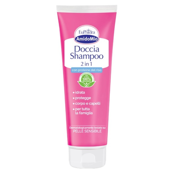 Euphidra AmidoMio Doccia Shampoo 2in1 Pelle Sensibile 250 ml