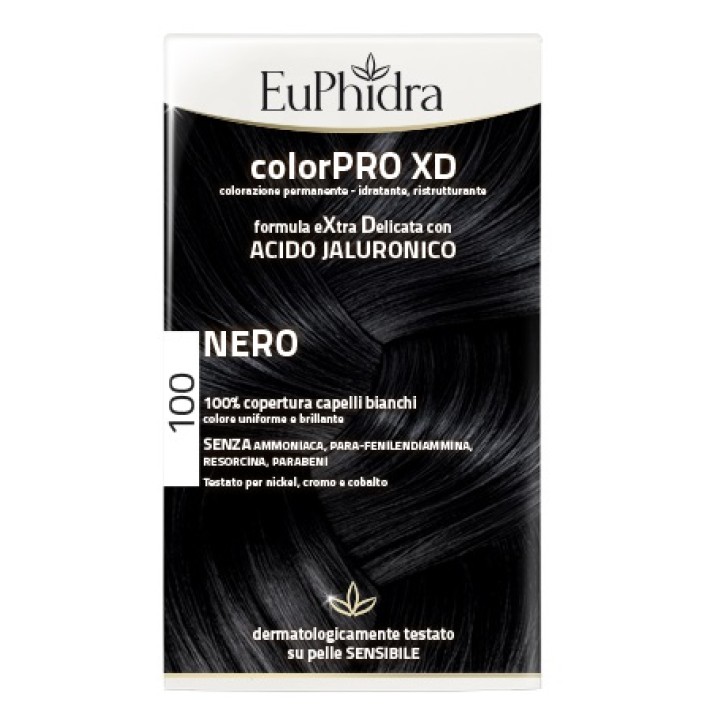 Euphidra Linea ColorPro XD 100 Nero Tintura Extra Delicata