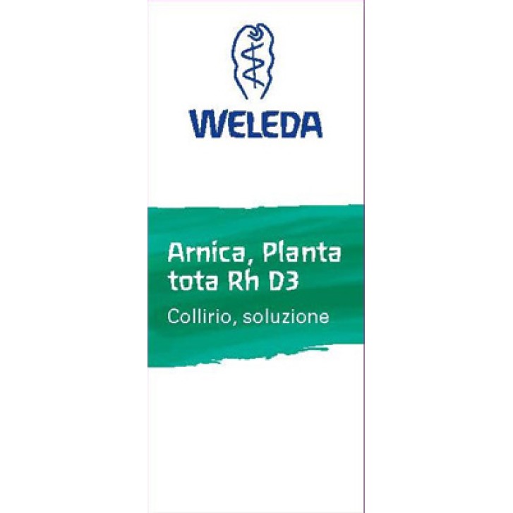 Weleda Arnica Planta Tota Rh D3 Collirio 10 ml - Medicinale Omeopatico