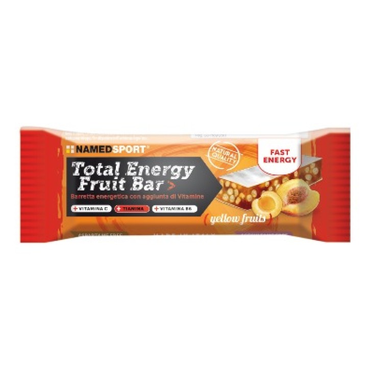 Named Sport Total Energy Barretta Yellow Fruit 35 grammi