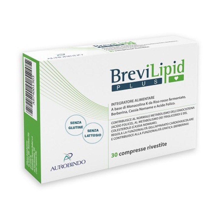 Brevilipid Plus 30 Compresse - Integratore per il Colesterolo