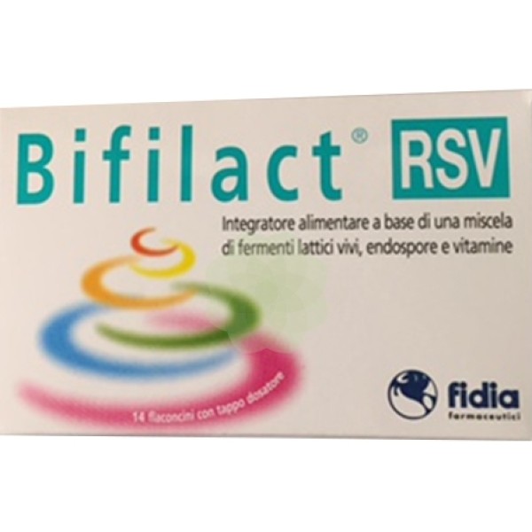 Bifilact RSV 14 Flaconcini - Integratore Fermenti Lattici Vivi