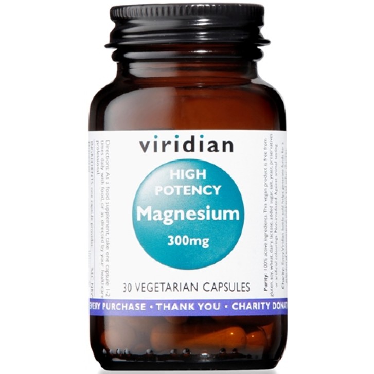 Natur Viridian MG 300 mg H-P 30 Capsule - Integratore Alimentare
