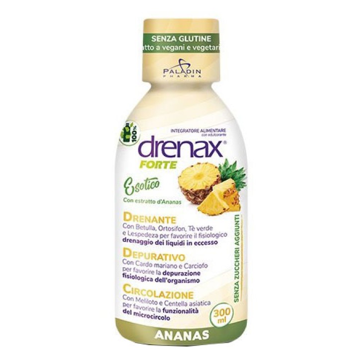 Drenax Forte Ananas 300 ml - Integratore Drenante