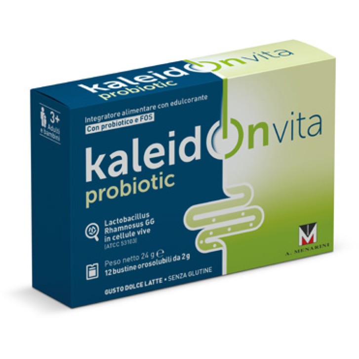 Kaleidon Probiotic Vita 12 Bustine Orosolubili - Integratore Probiotico