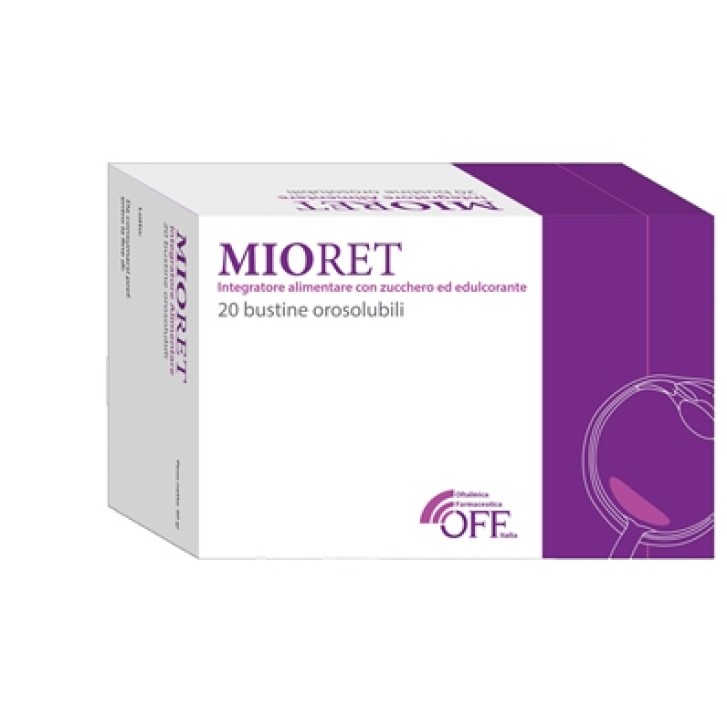 Mioret 20 Bustine - Integratore per il Microcircolo