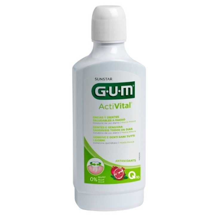 Gum Activital Collutorio Rinforza Denti e Gengive 500 ml