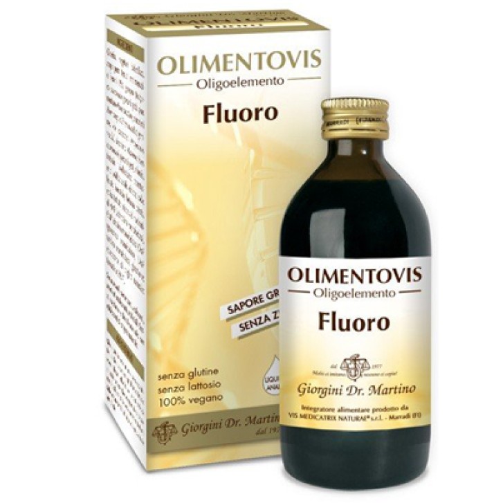 Olimentovis Fluoro 200 ml Dr. Giorgini - Oligoelementi con Gemmoderivati e Nutritivi Sinergici