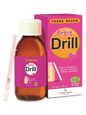 Petit Drill Sciroppo Bambini 125 ml - Integratore Tosse Secca