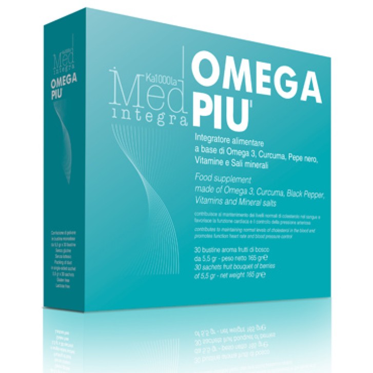 Omega Piu' 30 Bustine - Integratore Alimentare